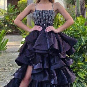 Johnathan Kayne Black Prom dress